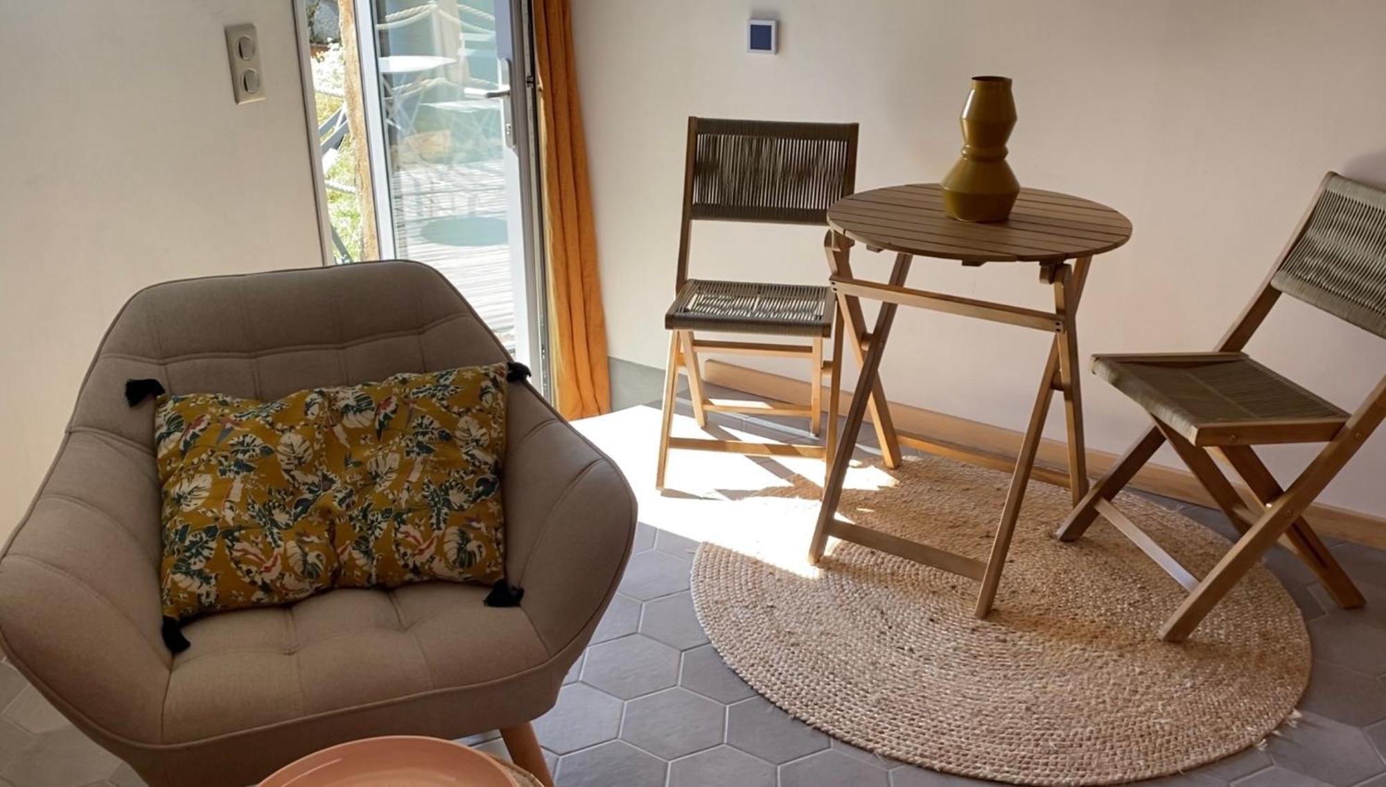 Tiny House De Tempoyrac Villa La Rochette  Exterior photo